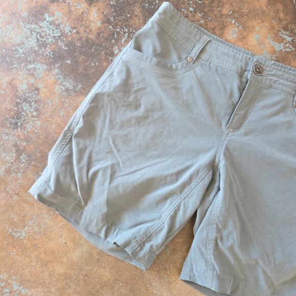 Kuhl Women's Trekr Shorts Size 8 Gray Hiking Outdoor 7" Inseam Pockets Stretch - Picture 5 of 9